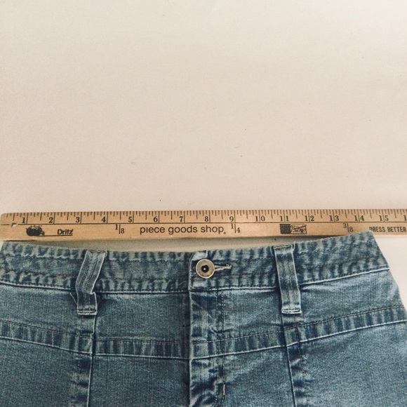 Style & Co Washed Denim Skirt - Picture 4 of 4